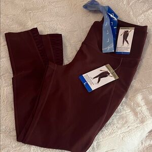 Deep Burgundy Leggings